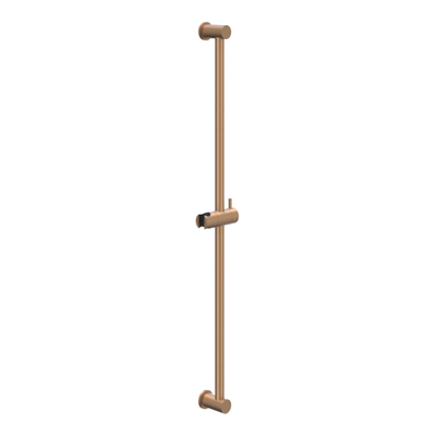 IVY Glijstang - 80cm - inclusief houder - Geborsteld mat koper PVD