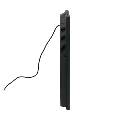 Eurom Alutherm Sani Convectorkachel - 40x56cm - 800watt - wifi - wand - Verticaal - mat zwart