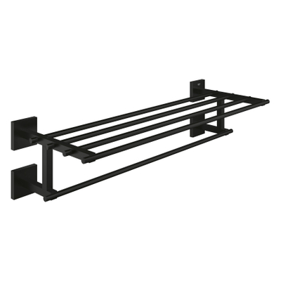 GROHE Start Cube handdoekhouder - 61.2x14.8x21cm - multi - mat zwart