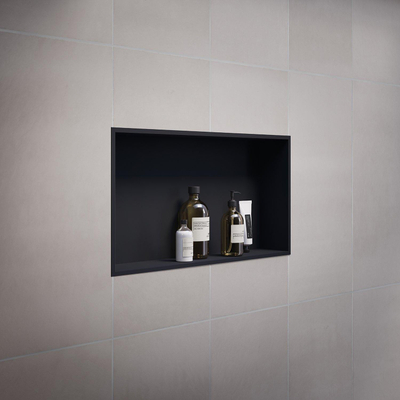 Smedbo Sideline Nis - douche en badkamer - mat zwart