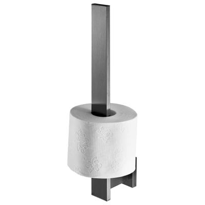 Haceka Edge Porte-rouleau de rechange Graphite Gunmetal