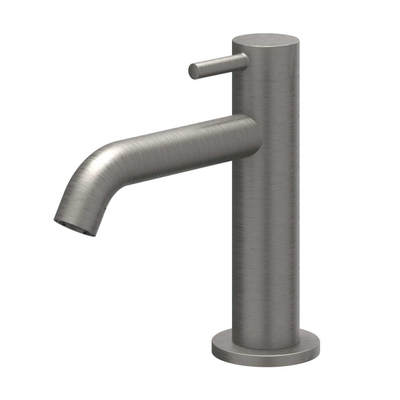 IVY Bond Robinet de lavabo - posé - bas - Métal brossé noir PVD