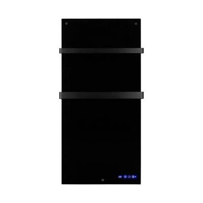 Eurom Sani 800 Comfort Panneau Infrarouge pour salle de bains - 115x55cm - Wi-Fi - 800 watts - Verre noir