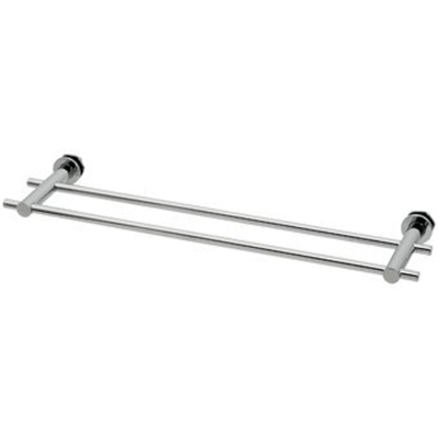 Plieger handdoekbeugel dubbel voor designradiator chroom