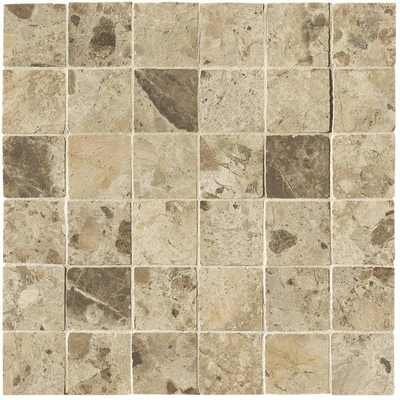 FAP Ceramiche Nativa va Sand macro mosaico zijde glans anticato 5x5 op net