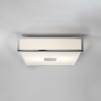 Astro Mashiko Classic 300 Square Plafondlamp 8.7x30x8.7cm IP44 fitting E27 chroom