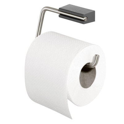 Tiger Cliqit Porte-papier toilette inox gris foncé