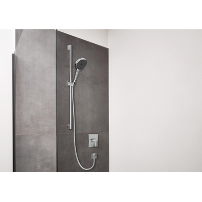 Hansgrohe Finoris Ensemble de recouvrement mitigeur de douche avec levier mat noir