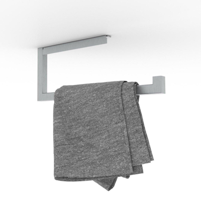 Looox Rail Porte-serviettes - 35cm - inox brossé