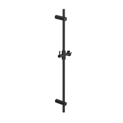 Hotbath COBBER Barre de douche 90cm ronde Noir brossé PVD