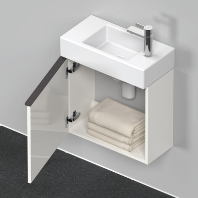 Duravit D-neo Meuble sous vasque 48.4x22.2x44cm 1 porte Blanc haute brillance