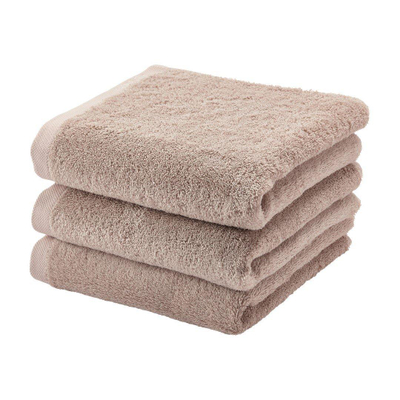 Aquanova London Handdoek - 55x100cm Nougat per stuk