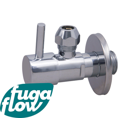 FugaFlow Efficiente Sobrado Robinet d'arrêt Chrome