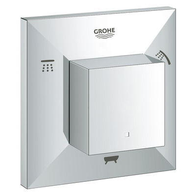 GROHE Allure Brilliant partie apparente pour mitigeur d'inversion encastré à 5 fonctions chrome