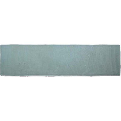 SAMPLE Douglas Jones Atelier Carrelage mural 6x25cm 10mm biscuit blanc Vert D'Eau