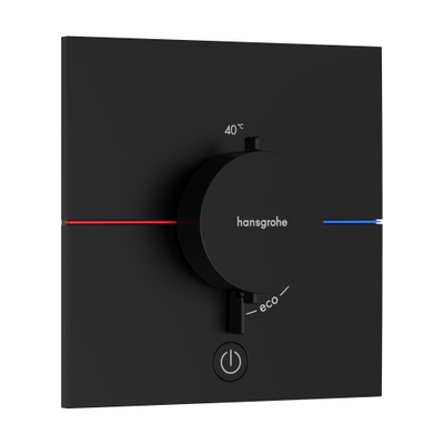 Hansgrohe ShowerSelect Comfort E Douchemengkraan - inbouw - 3 functies - mat zwart