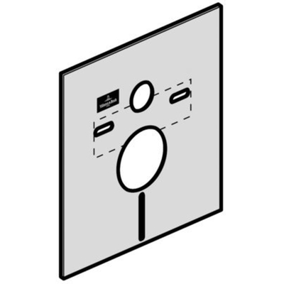 Villeroy & Boch set d'isolation phonique 49x42,5cm