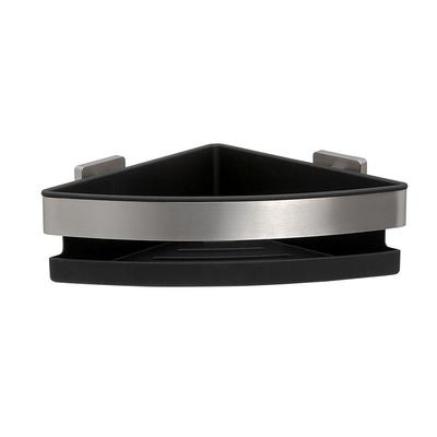 Tiger Dock Douchemand - 22cm - hoekmodel - geborsteld RVS