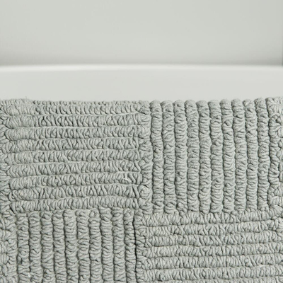 Sealskin reverse tapis de bain 60x60 cm en coton gris