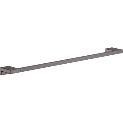 Hansgrohe AddStoris Q handdoekhouder wand - 65cm - geborsteld zwart chroom (antraciet)