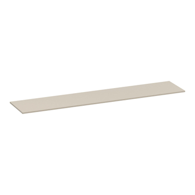 BRAUER Ocean Slim topblad - 220x46x2cm - mat beige