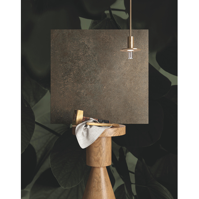 Fap Ceramiche Nobu wand- en vloertegel - 80x80cm - gerectificeerd - Natuursteen look - Cocoa mat (bruin)