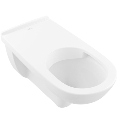 Villeroy & Boch ViCare Diepspoelcloset ViCare - zonder spoelrand - wandhangend - glans wit Alpin (wit)