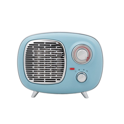 Eurom B-4 PTC 1500 Ventilatorkachel Retro Design 1500watt 14.5x28.1x21.8cm Blauw