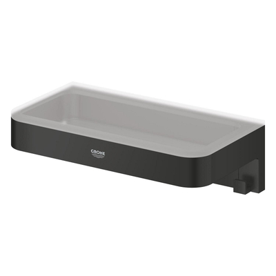 Grohe Start Cube QuickFix Etagère de douche - 20x11x6cm - Noir mat