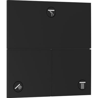 Hansgrohe ShowerSelect Comfort E Mitigeur de douche - encastré - 3 fonctions - noir mat