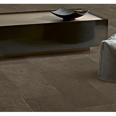 ÉCHANTILLON Terravito Dalora carreau mural et de sol - 30x60cm - 9mm - Rectangle - rectifié - aspect béton - Bronze mat