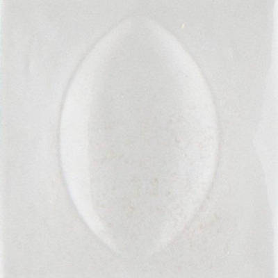 Ceralto Alvera Decor Baguette décorative - 10x10cm - 12.5mm - Bianco egg