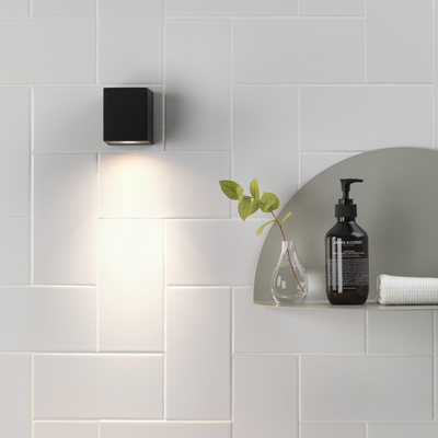 Astro Chios 80 Applique murale 8x6,8x9,2cm LED IP44 culot GU10 noir