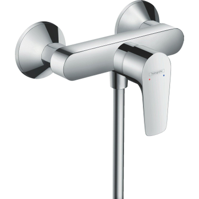 Hansgrohe Talis e 1 greeps douchemengkraan - opbouw - mat zwart