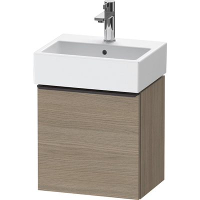 Duravit D-neo Meuble sous vasque 43.4x32.2x44cm 1 porte Chêne (terra) mat