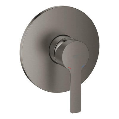 Grohe Lineare New Inbouwthermostaat - 1 knop - brushed hard graphite (antraciet)