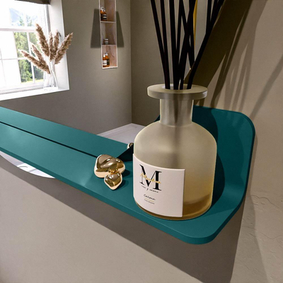 Mondiaz SPOT Miroir de salle de bain - rond 110cm - plan de miroir - couleur Smag