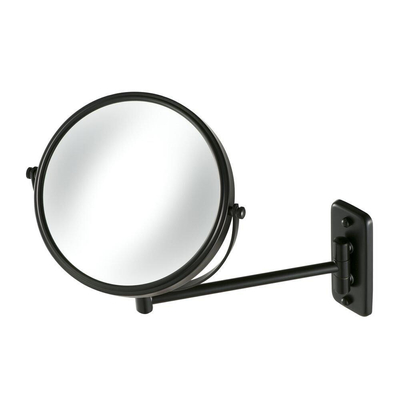 Geesa Mirror Scheerspiegel 1 arm 3x vergrotend Zwart OUTLETSTORE