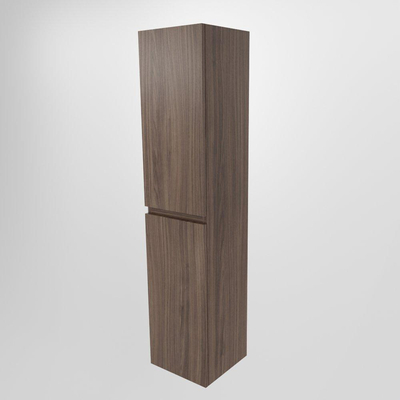 MONDIAZ AIVY badkamerkast - 160x35x35cm -opbouw - greeploos - softclose - 2 draaideuren - Mocha mat