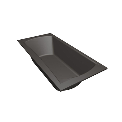 Xenz Robijn Baignoire duo - 190x90x48 - bonde Central - acrylique - anthracite