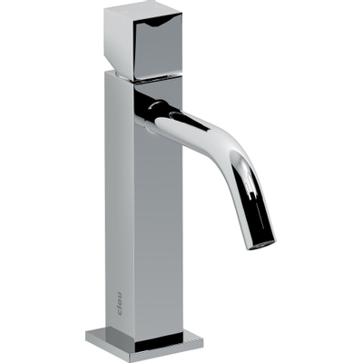 Clou Wash Me Ensemble meuble de salle de bains Frame 70x38x42cm Noir mat Lavabo céramique blanc brillant avec robinet Xo 12 bonde ouverte et siphon Chrome