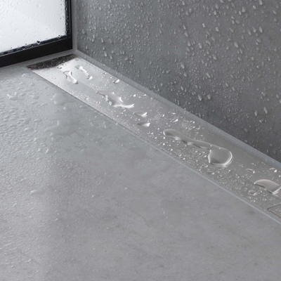 Hansgrohe RainDrain Flex Douchegoot - 90cm - inkortbaar - wandmontage - chroom