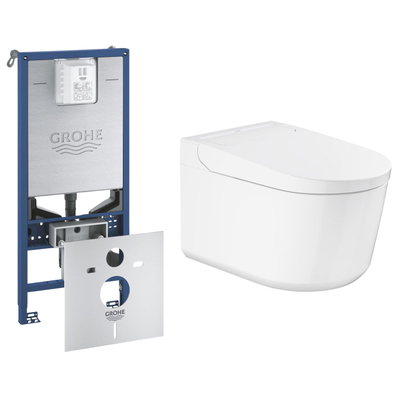 GROHE Sensia QuickFix douche-wc – set met Rapid SLX inbouwreservoir – glans wit