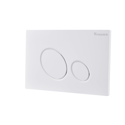 Wiesbaden x10 plaque de poussée pour Réservoir WC geberit up100 blanc brillant