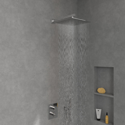 Villeroy & Boch Universal Showers hoofddouche - 30cm - vierkant - chroom