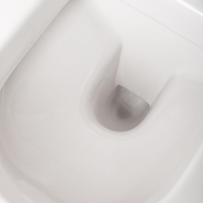 Wiesbaden Vesta hangtoilet – verdekte bevestiging – diepte 52 cm – met Flatline 2.0 softclose zitting – glans wit
