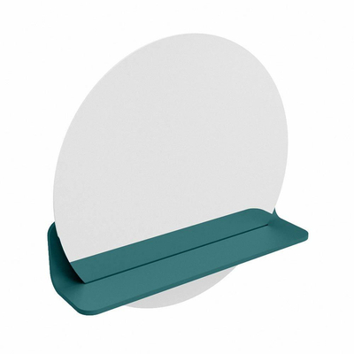 Mondiaz SPOT miroir – Ø 50 cm – avec tablette – Smag (vert)