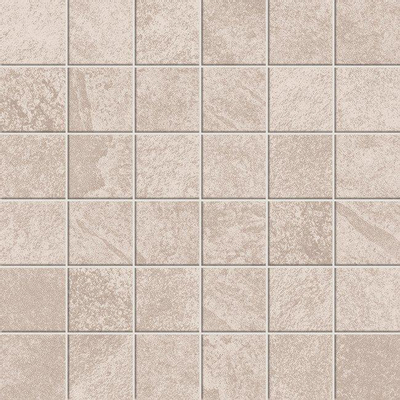 Terravito Solido mozaïektegel - 29.6x29.6cm - 8mm - gerectificeerd - Natuursteen look - Beige