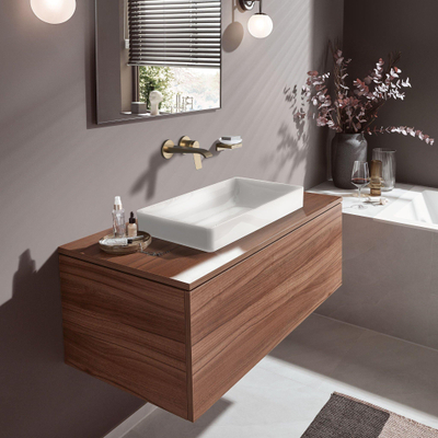 Hansgrohe VIVENIS Wastafelmengkraan - inbouw - voorsprong 19.2cm - brons