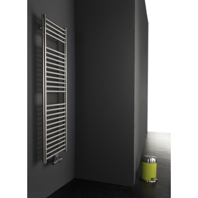Instamat Inox Straight Radiateur de salle de bains électrique H 1285 x L 505 mm incl. consoles murales Inox brossé